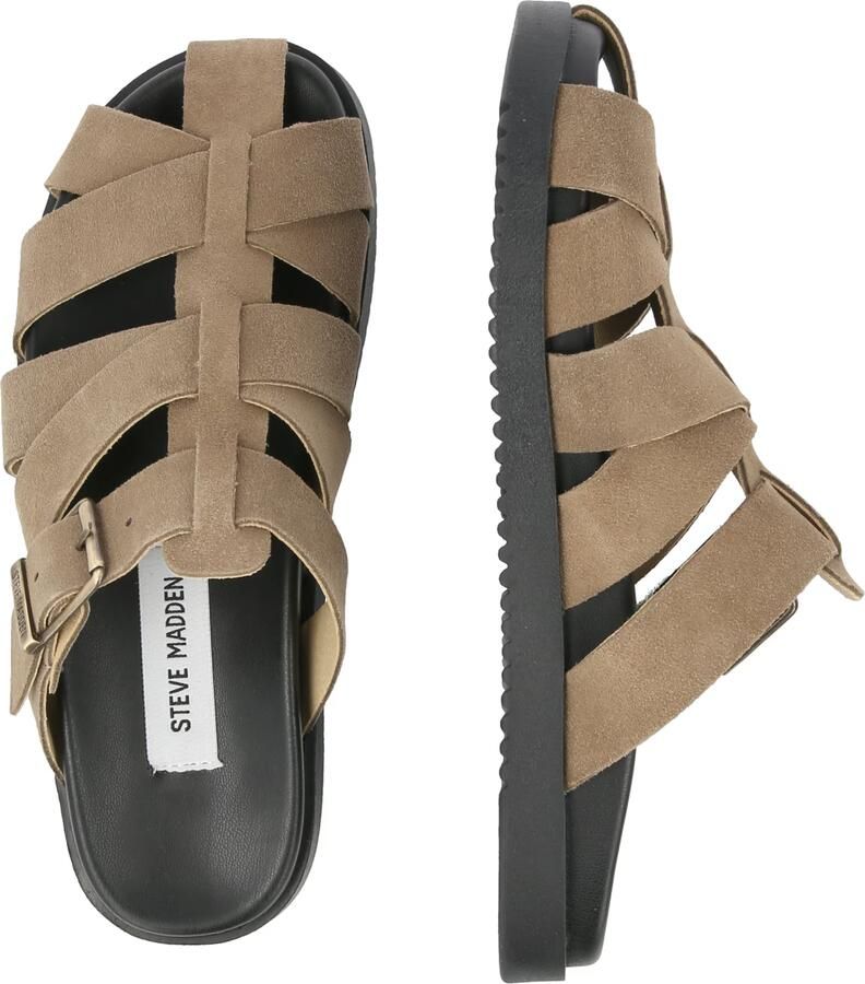 STEVE MADDEN Muiltjes 'Mamba' donkerbeige - Foto 11