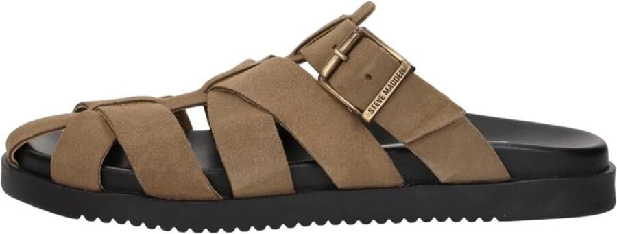 STEVE MADDEN Muiltjes 'Mamba' donkerbeige - Foto 11