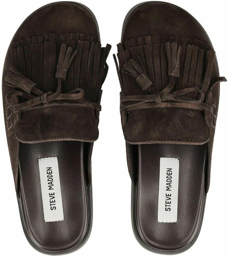 STEVE MADDEN Muiltjes 'Maurea' donkerbruin - Foto 3