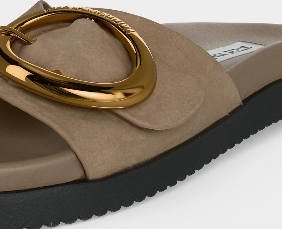 STEVE MADDEN Muiltjes 'Mistify' donkerbeige - Foto 4