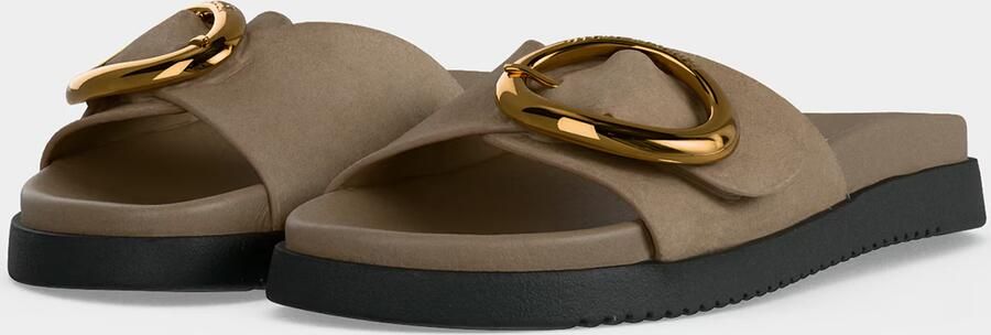 STEVE MADDEN Muiltjes 'Mistify' donkerbeige - Foto 7