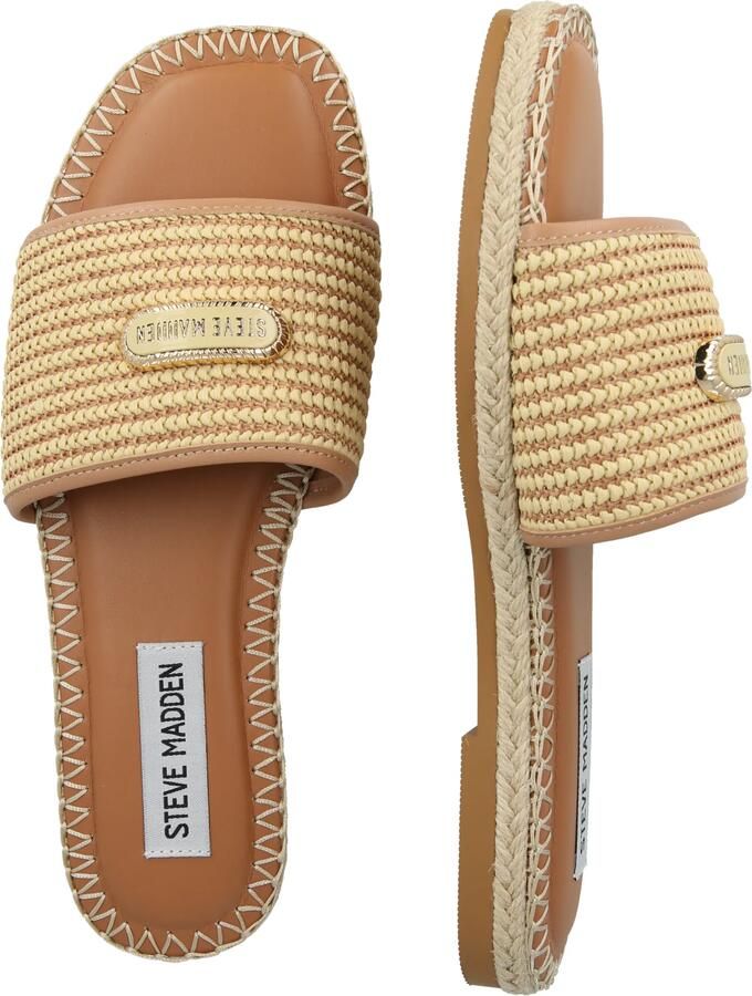STEVE MADDEN Muiltjes 'Tropics' beige lichtbruin - Foto 3
