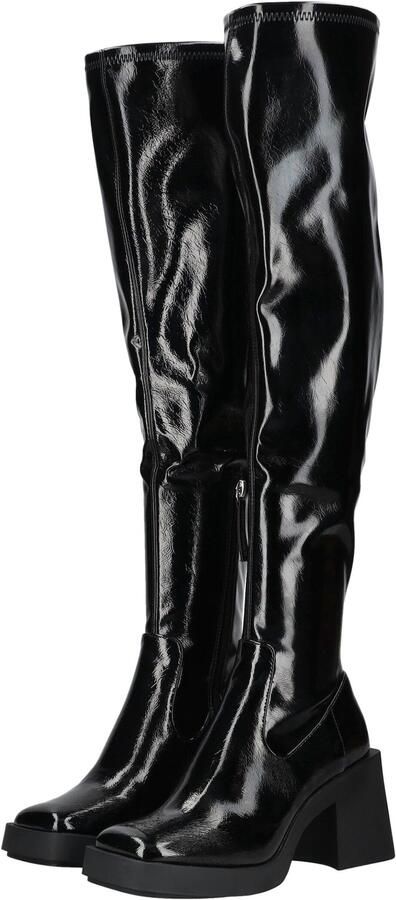 STEVE MADDEN Overknee laarzen zwart - Foto 4