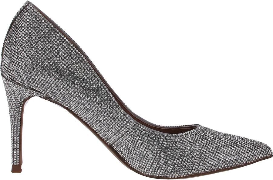 Steve Madden Lillie Rhinestone dames pump Zilver - Foto 12