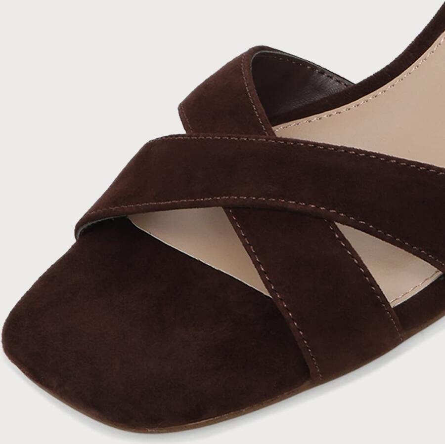 STEVE MADDEN Sandaal 'Fergie' chocoladebruin - Foto 2
