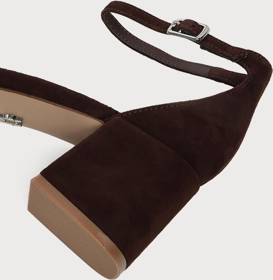 STEVE MADDEN Sandaal 'Fergie' chocoladebruin - Foto 3