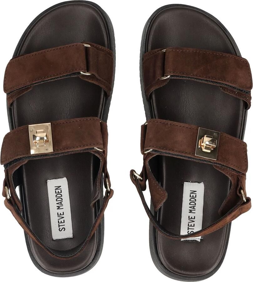 STEVE MADDEN Sandaal 'Mona-E' donkerbruin - Foto 2