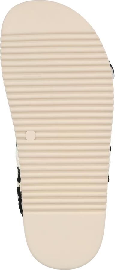 Steve Madden Dames Sandalen met hak Mona-m Beige Textiel Plateauzool - Foto 11