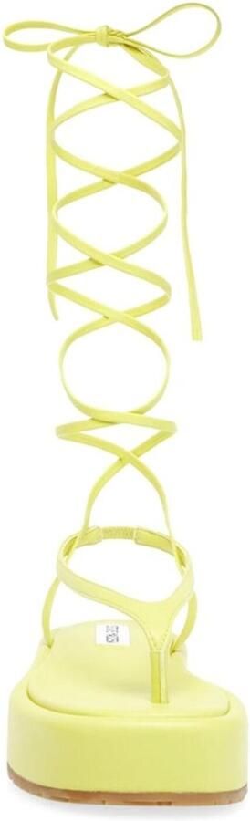 STEVE MADDEN Sandaal 'Womens Banzai Shock Yellow Sandals' geel - Foto 5