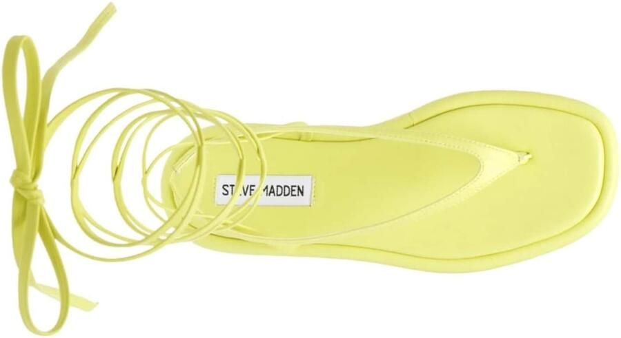 STEVE MADDEN Sandaal 'Womens Banzai Shock Yellow Sandals' geel - Foto 4