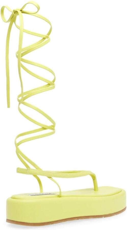 STEVE MADDEN Sandaal 'Womens Banzai Shock Yellow Sandals' geel - Foto 3