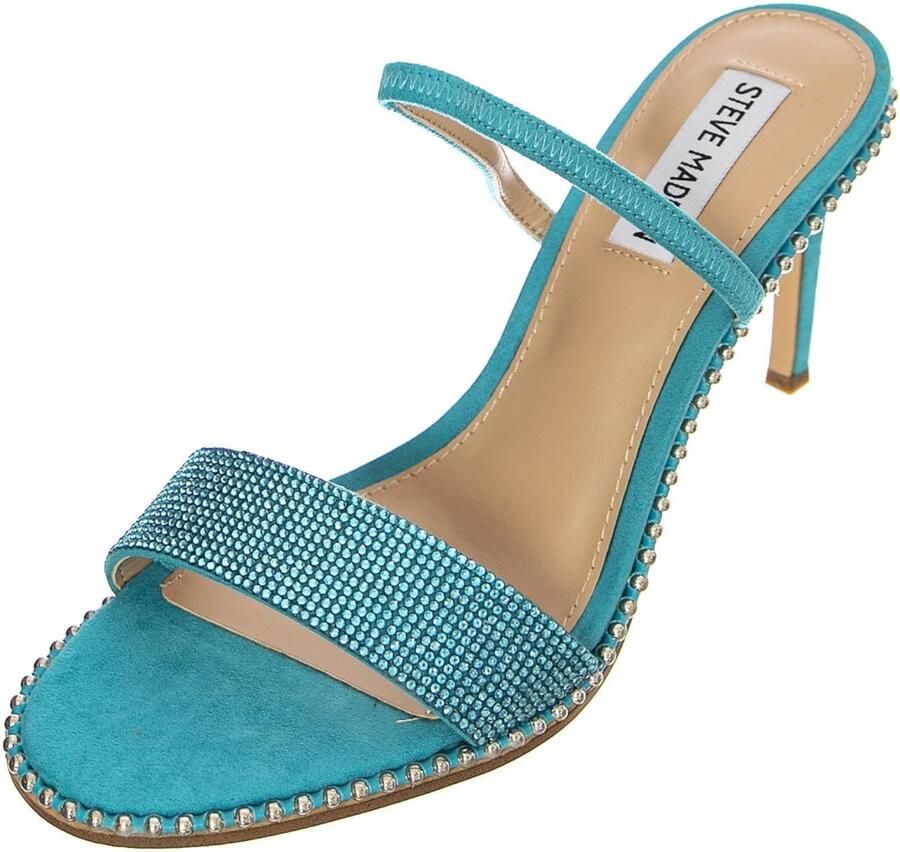 STEVE MADDEN Sandaal 'Womens Jannis Aqua Multi Sandals' blauw