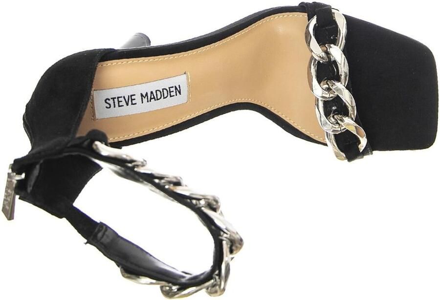 STEVE MADDEN Sandaal 'Womens Joisted Black Sued Sandals' zwart - Foto 4