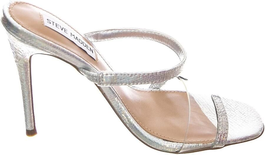 STEVE MADDEN Sandaal 'Womens Name Sandals' zilver - Foto 3