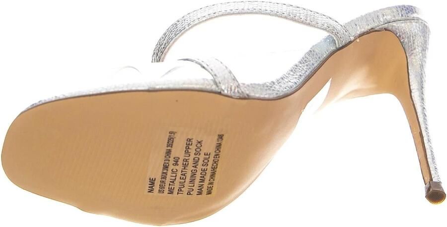 STEVE MADDEN Sandaal 'Womens Name Sandals' zilver - Foto 4