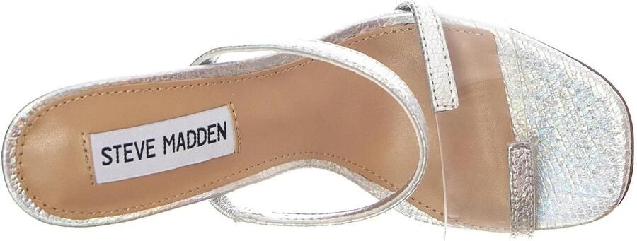 STEVE MADDEN Sandaal 'Womens Name Sandals' zilver - Foto 6