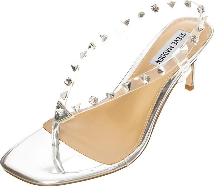 STEVE MADDEN Sandaal 'Womens Zazzy-S Clear Sandals' gemengde kleuren