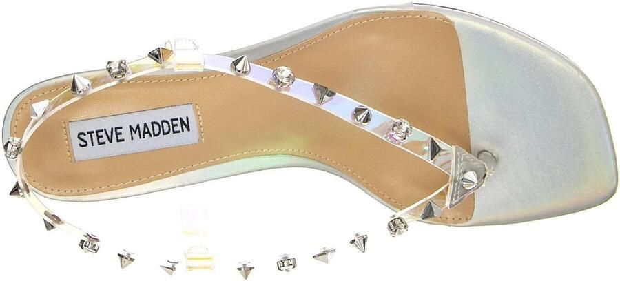 STEVE MADDEN Sandaal 'Womens Zazzy-S Sil Iridescent Sandals' zilver - Foto 6
