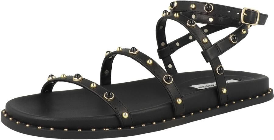 STEVE MADDEN Sandalen met riem 'Stormie' goud zwart