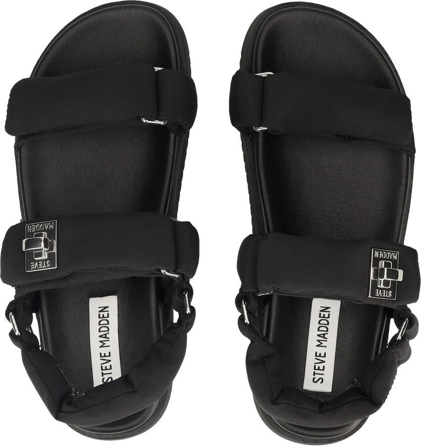 STEVE MADDEN Sandalen met riem zwart - Foto 7