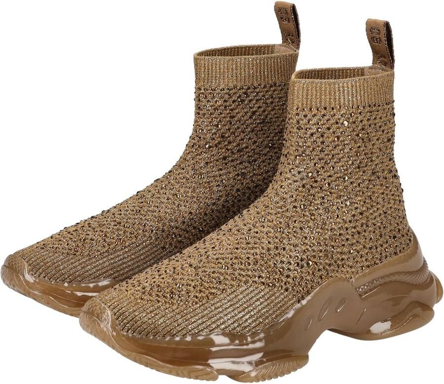 STEVE MADDEN Sneakers hoog brons goud - Foto 4