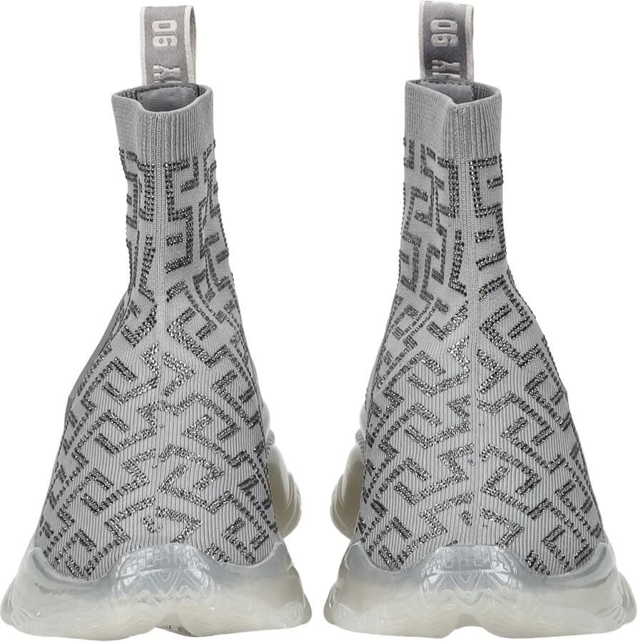 STEVE MADDEN Sneakers hoog grijs zilver - Foto 2