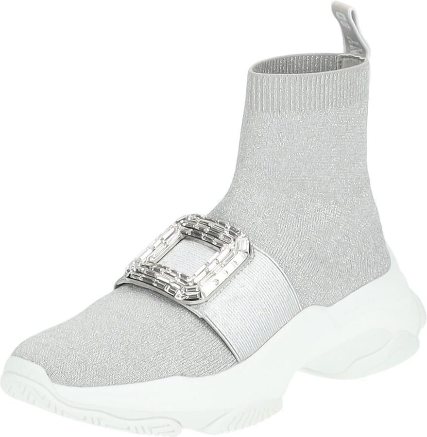 STEVE MADDEN Sneakers hoog zilvergrijs zilver