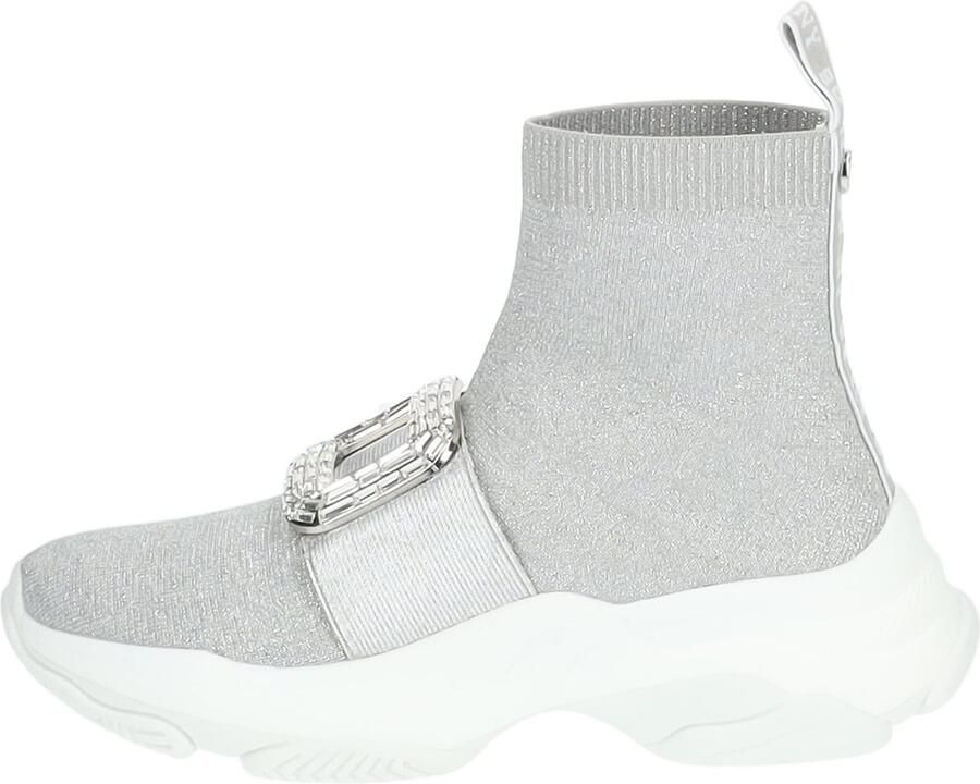 STEVE MADDEN Sneakers hoog zilvergrijs zilver - Foto 5