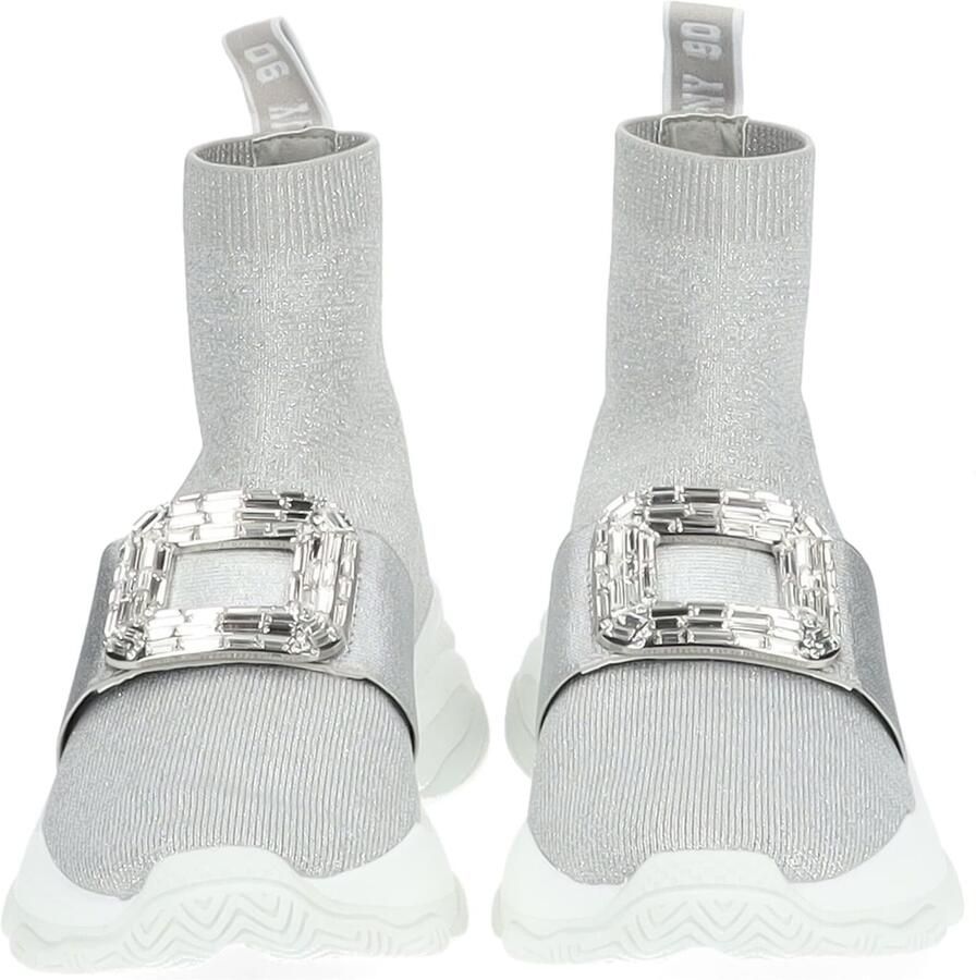 STEVE MADDEN Sneakers hoog zilvergrijs zilver - Foto 2