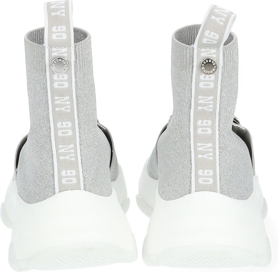 STEVE MADDEN Sneakers hoog zilvergrijs zilver - Foto 3