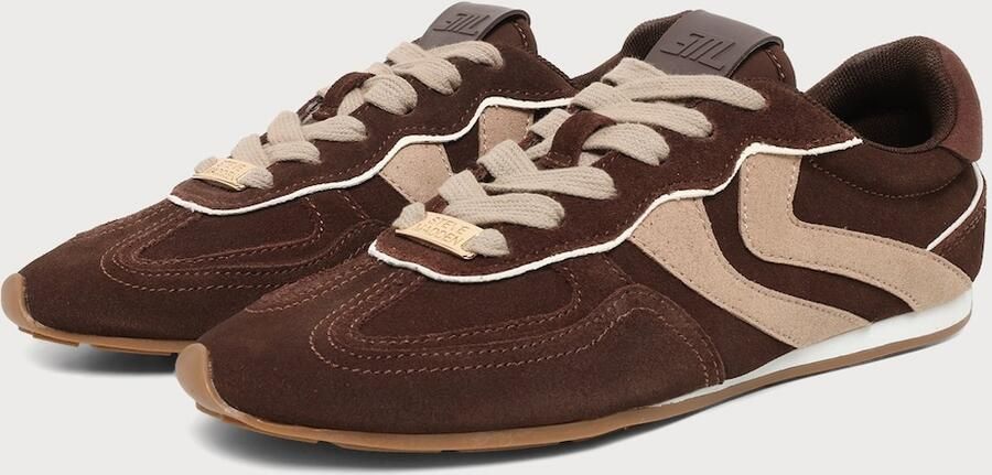 STEVE MADDEN Sneakers laag 'Abbi' crème cappuccino donkerbruin - Foto 5