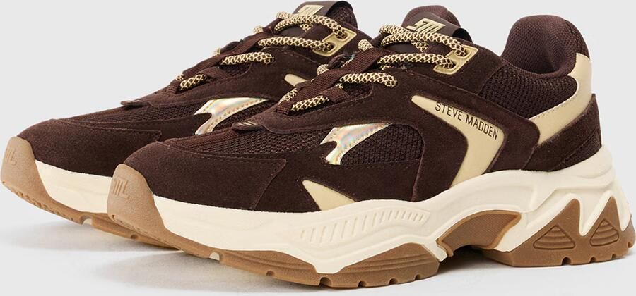 STEVE MADDEN Sneakers laag 'Ample' chamois donkerbruin - Foto 17