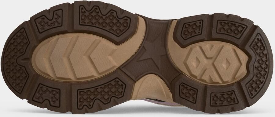 STEVE MADDEN Sneakers laag 'Animates-E' bruin brokaat zilvergrijs sering - Foto 8