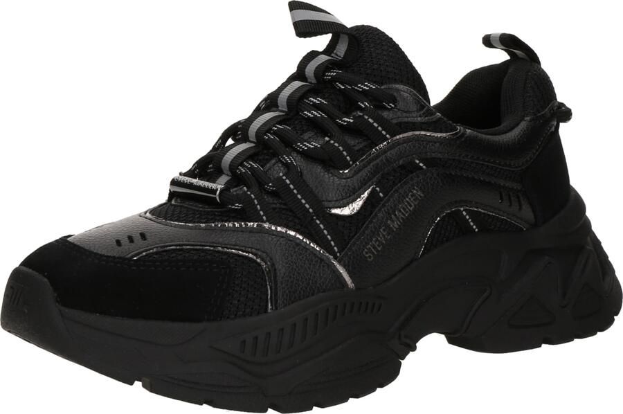 STEVE MADDEN Sneakers laag 'Animates-E' zwart wit