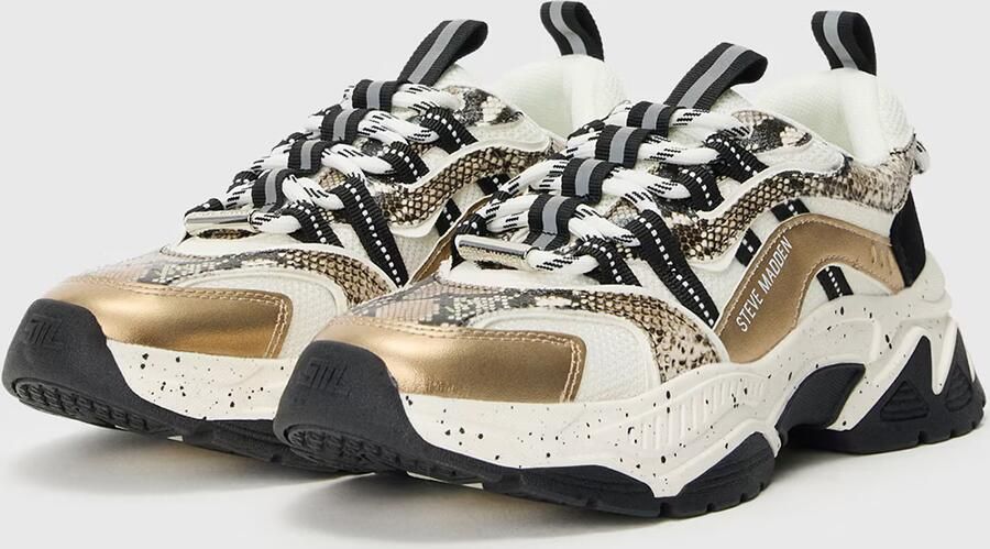 STEVE MADDEN Sneakers laag 'Animates-LE' bruin brons zwart natuurwit - Foto 6