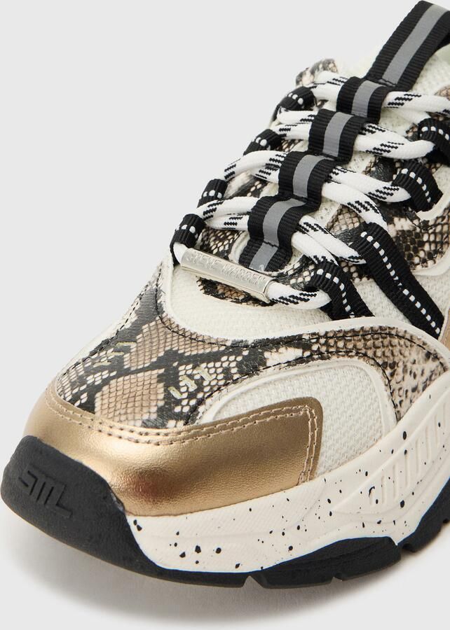 STEVE MADDEN Sneakers laag 'Animates-LE' bruin brons zwart natuurwit - Foto 4