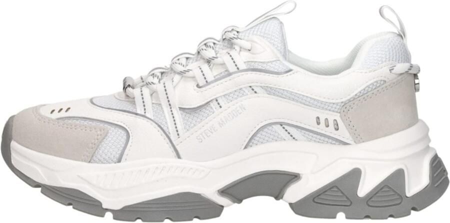 STEVE MADDEN Sneakers laag 'Animates-E' ecru grijs wit