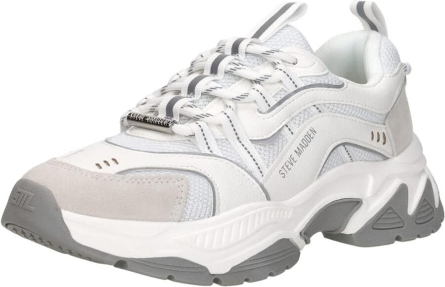 STEVE MADDEN Sneakers laag 'Animates-E' ecru grijs wit - Foto 7
