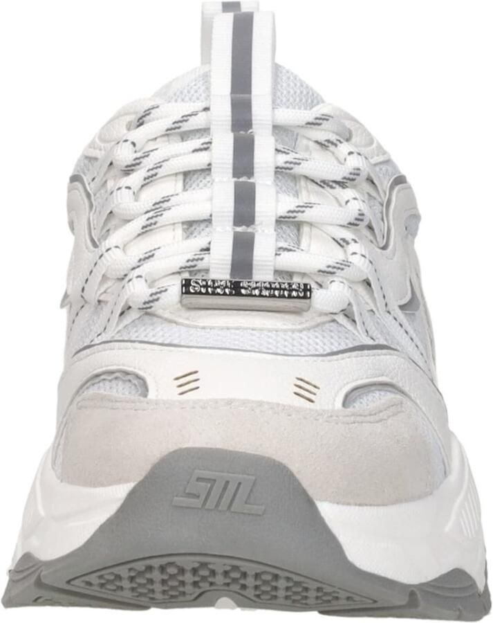 STEVE MADDEN Sneakers laag 'Animates-E' ecru grijs wit - Foto 4