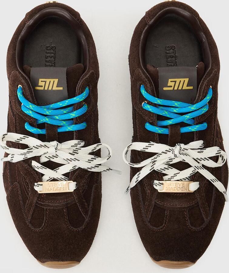 Steve Madden Sneakers van echt leer met logodetail model 'Asiel' - Foto 7