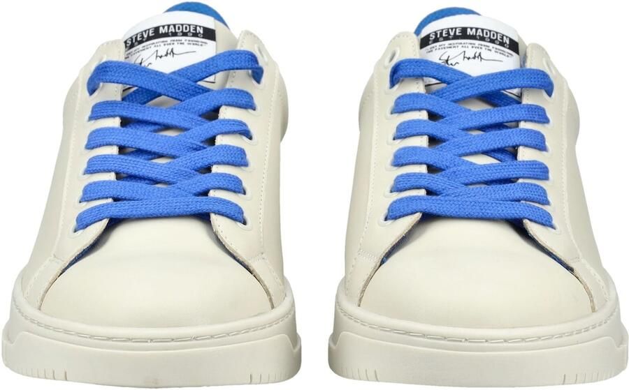 STEVE MADDEN Sneakers laag azuur wit - Foto 4