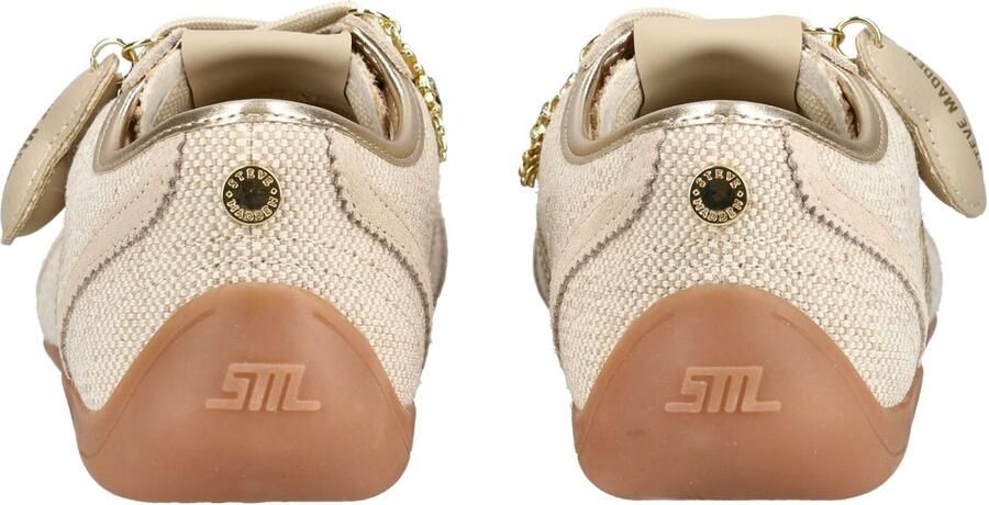 STEVE MADDEN Sneakers laag beige beige gemêleerd goud - Foto 4