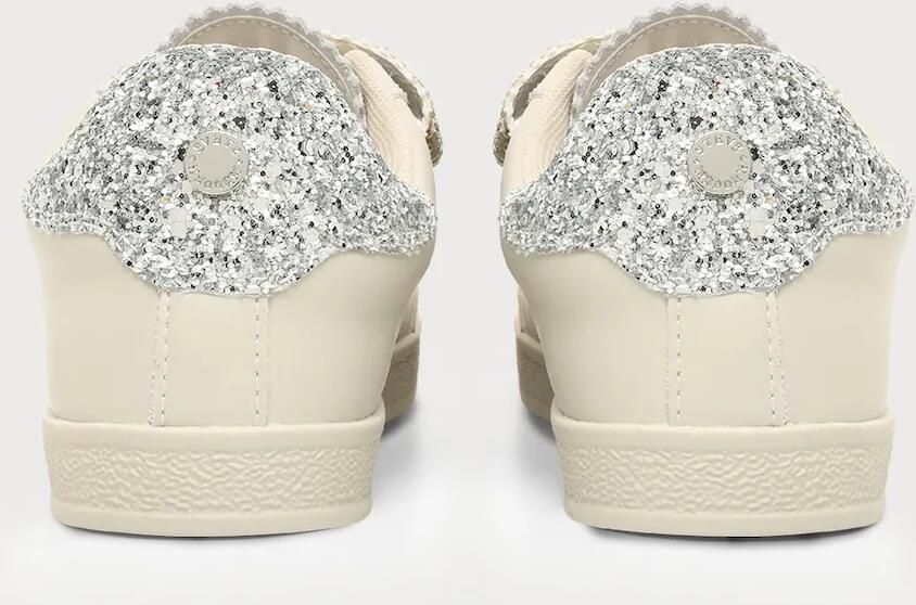 STEVE MADDEN Sneakers laag 'Daybreak' lichtbeige goud zilver - Foto 5