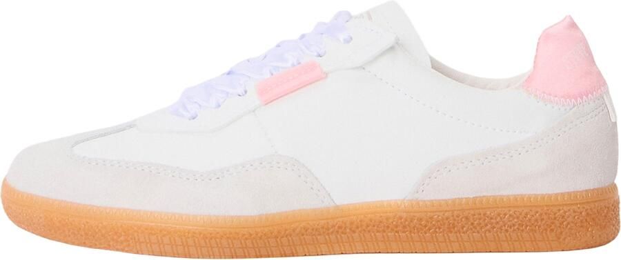 STEVE MADDEN Sneakers laag 'Emporia' lichtgrijs rosa wit