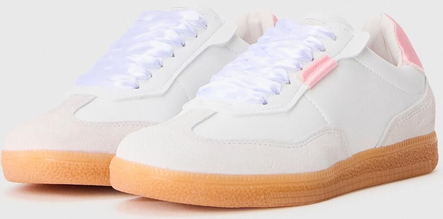 STEVE MADDEN Sneakers laag 'Emporia' lichtgrijs rosa wit - Foto 6