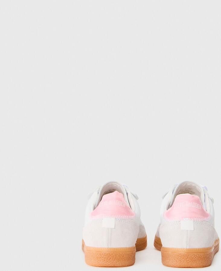 STEVE MADDEN Sneakers laag 'Emporia' lichtgrijs rosa wit - Foto 2