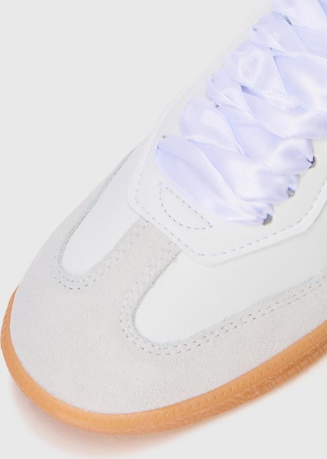 STEVE MADDEN Sneakers laag 'Emporia' lichtgrijs rosa wit - Foto 4
