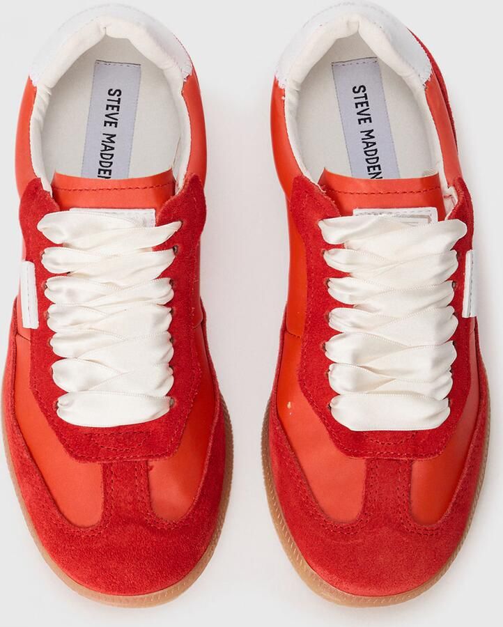 STEVE MADDEN Sneakers laag 'Emporia' oranjerood lichtrood wit - Foto 2