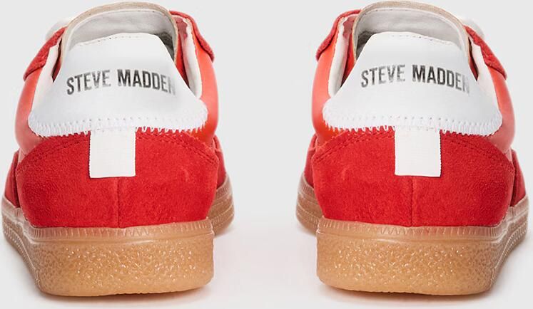 STEVE MADDEN Sneakers laag 'Emporia' oranjerood lichtrood wit - Foto 5