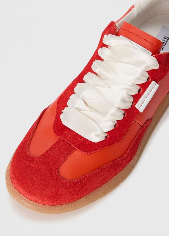 STEVE MADDEN Sneakers laag 'Emporia' oranjerood lichtrood wit - Foto 3